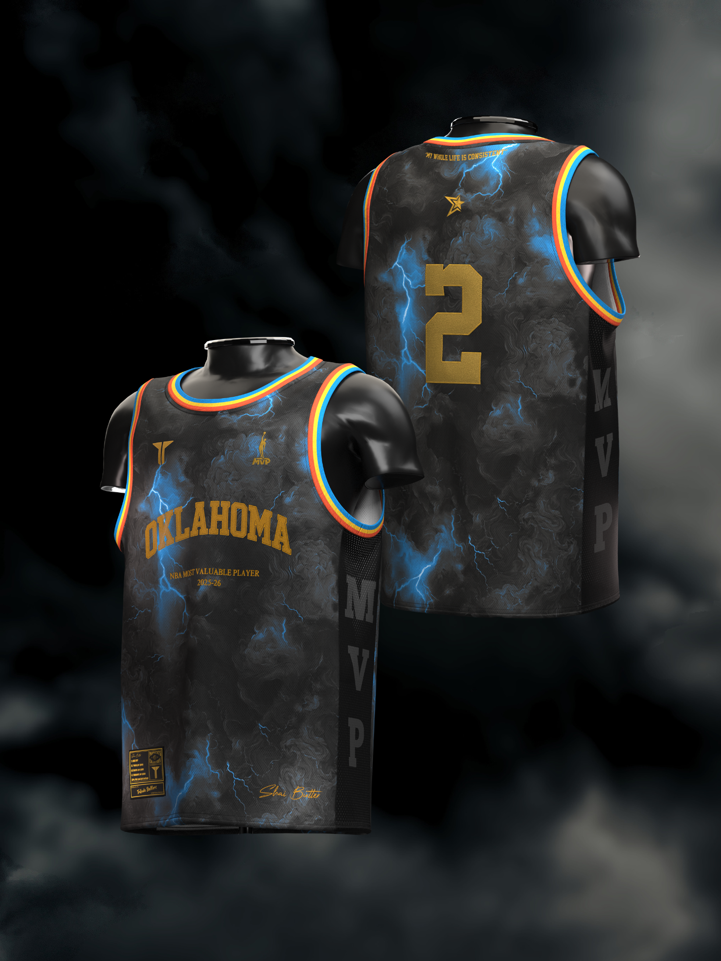 SGA's MVP winning season, in one jersey
